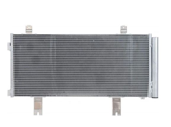 Condensator climatizare Honda Accord USA, 10.2017-, motor 2.0 T, 188 kw benzina, cutie, full aluminiu brazat, 735(700)x330(316)x12 mm, cu uscator si filtru integrat