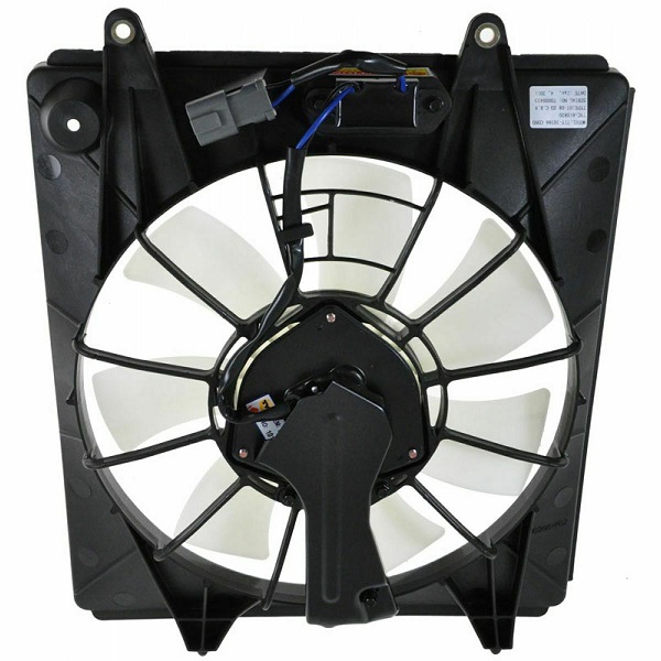 GMV radiator electroventilator Honda CR-V, 01.2010-2012, motor 2.4, benzina, cu AC, 295 mm; 2 pini