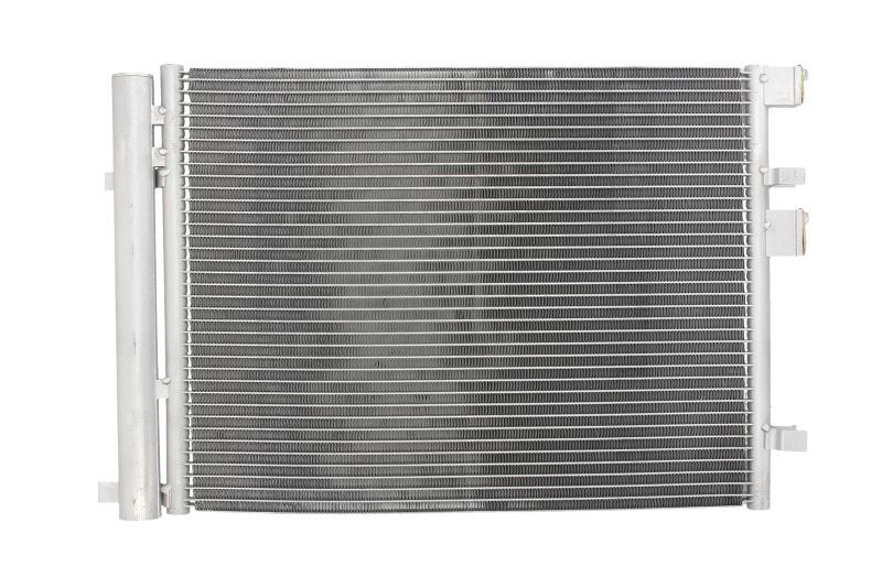 Condensator climatizare Hyundai I20, 09.2008-12.2012, motor 1.4 CRDI, 55 kw/1.6 CRDI, 85kw/94 kw diesel, cutie manuala, full aluminiu brazat, 510(465)x367x17 mm, cu uscator si filtru integrat