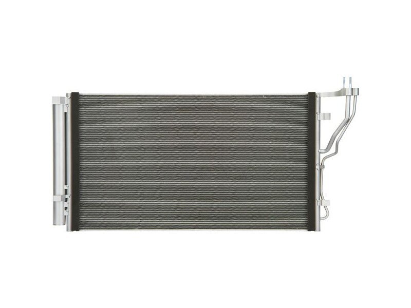 Condensator climatizare Hyundai Sonata, 01.2009-06.2014, motor 2.0 T, 201 kw benzina, cutie automata, full aluminiu brazat, 715(675)x390(370)x16 mm, cu uscator si filtru integrat