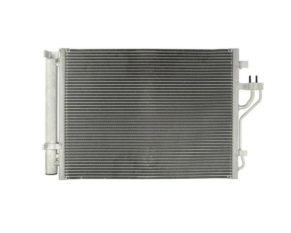 Condensator climatizare Hyundai IX35 (LM), 11.2010-12.2015, motor 1.7 CRDI, 85 kw diesel, cutie manuala, full aluminiu brazat, 535(495)x380x16 mm, cu uscator si filtru integrat