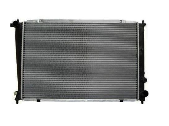 Radiator racire Hyundai H1/Starex/Satellite/H-200, 12.2002-09.2007, motor 2.5 TD, 73 kw; 2.5 CRDI, 81/103 kw; 2.6 TDiC, 63 kw, diesel, cutie manuala, cu/fara AC, 650x438x16 mm, aluminiu brazat/plastic,