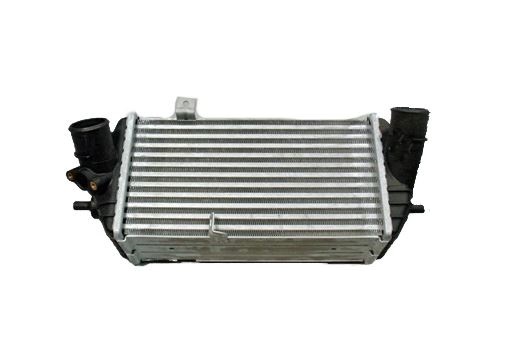 Intercooler Hyundai Elantra, 02.2011-12.2015, Solaris/Accent, 11.2010-, motor 1.6 CRDI, diesel, cutie manuala, cu/fara AC, aluminiu brazat/plastic, 300x161x85 mm, SRLine,