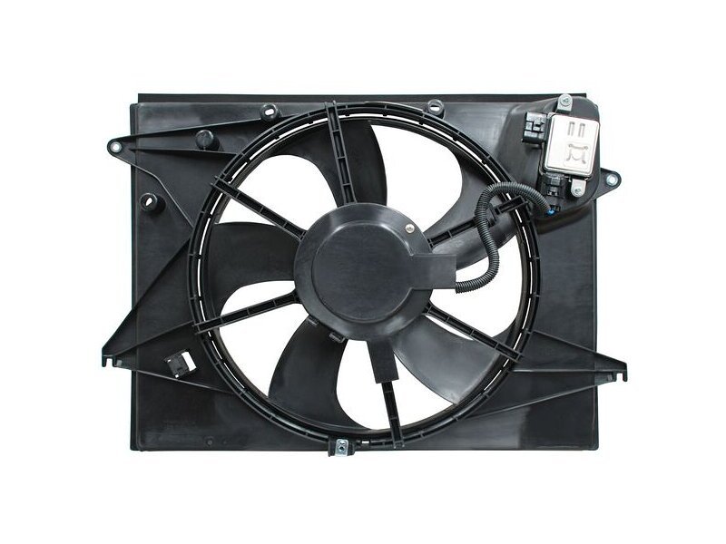 GMV radiator electroventilator Hyundai Sonata (LF), 2014-, motor 2.4, 1.6 T-GDI, benzina, 445 mm; 3 pini