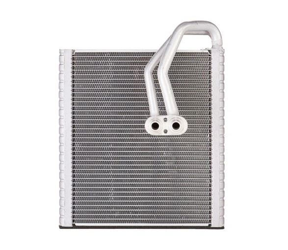 Evaporator aer conditionat Hyundai Solaris, 2010-; Solaris/Accent, 2010- motor 1.4, benzina, full aluminiu brazat, 245x265x38 mm, iesire 14, 4 mm, intrare 14, 4 mm, tehnologie cu curgere paralela,