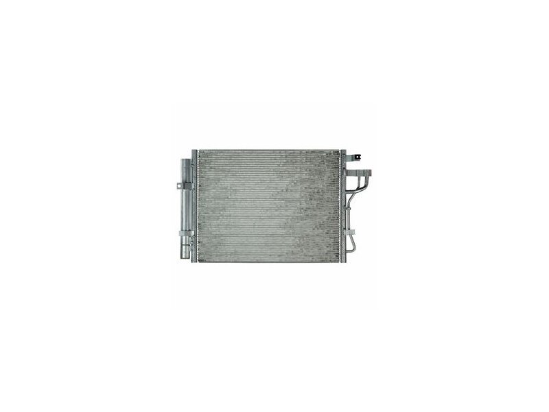 Condensator climatizare Kia Picanto (TA), 05.2011-2017, motor 1.0, 51kw/59 kw benzina, 1.1, 49 kw benzina, cutie manuala, full aluminiu brazat, 480 (435)x335x16 mm, cu uscator si filtru integrat