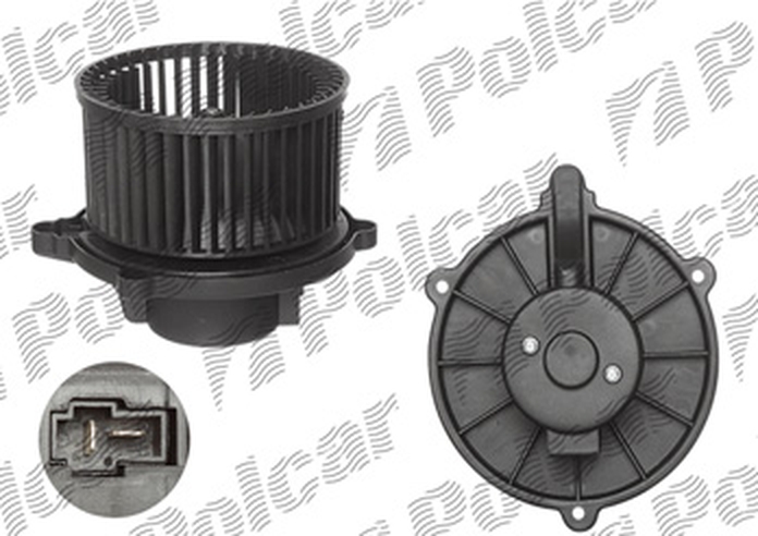 Ventilator habitaclu Kia Carens, 1998-2002, motor 1.8, 81 kw, benzina, 2.0 TD, 82 kw, diesel, cu 2 pini, diametru 154 mm,