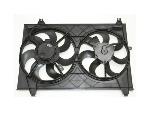 GMV radiator electroventilator Kia Carens, 2006-2013, motor 1.6, 77kw benzina, cutie manuala, cu/fara AC, OEM/OES,