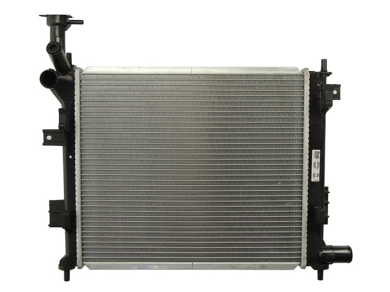 Radiator racire Kia Picanto (TA), 05.2011-2017, motor 1.0, 51/59 kw; 1.2, 62 kw, benzina, cutie manuala, cu/fara AC, 420x368x16 mm, Koyo, aluminiu brazat/plastic