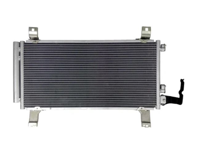 Condensator climatizare Mazda 6 (GG, GY), 03.2005-08.2007, motor 2.0, 108 kw benzina, cutie manuala/automata, full aluminiu brazat, 650 (610)x322 (302)x16 mm, cu uscator si filtru integrat