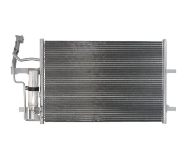 Condensator climatizare Mazda 3 MPS; 3 (BK), 12.2006-06.2009, motor 2.3 T, 191 kw benzina, cutie manuala, full aluminiu brazat, 600(560)x380(370)x16 mm, cu uscator filtrat
