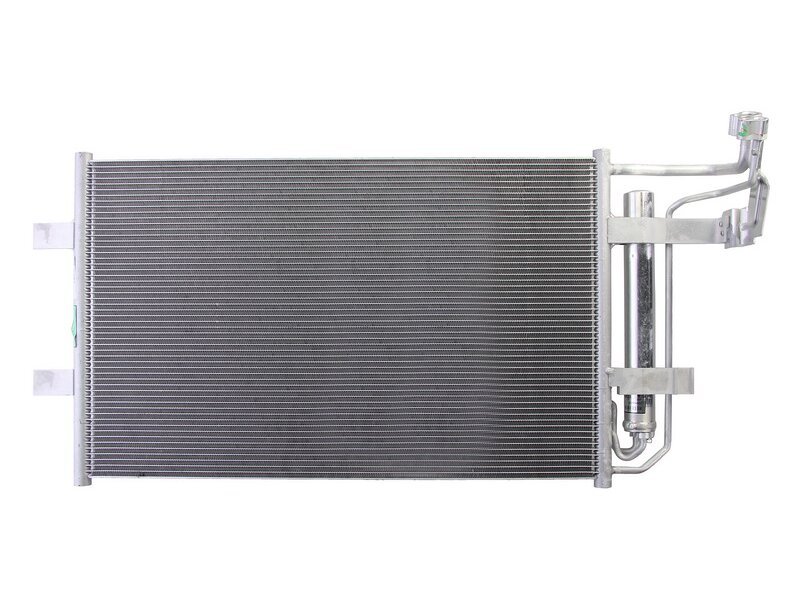 Condensator climatizare Mazda 5, 01.2011-, motor 2.0, 106 kw benzina, cutie manuala, full aluminiu brazat, 620(580)x370x16 mm, cu uscator filtrat