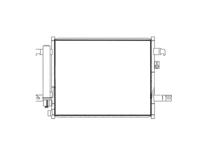 Condensator climatizare Mazda MX-5, 05.2015-, motor 1.5, 96 kw benzina, cutie manuala, full aluminiu brazat, 500(465)x382(365)x12 mm, cu uscator filtrat