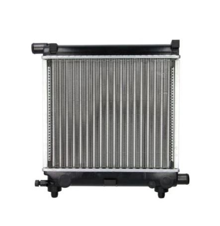 Radiator racire Mercedes Clasa E 124, 10.1992-05.1996, 220E/E220, motor 2.2, 110 kw, benzina, cutie manuala, fara AC, 348x290x36 mm, aluminiu brazat/plastic,