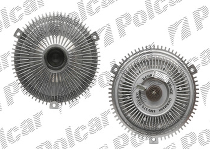 Vascocuplaj Mahle, Mercedes Clasa C (W202), 1993-2001, motor 1.8, 2.0/2.0 compressor; 2.2; 2.3/2.3 compressor, benzina, cu/fara AC, 3 gauri fixe,