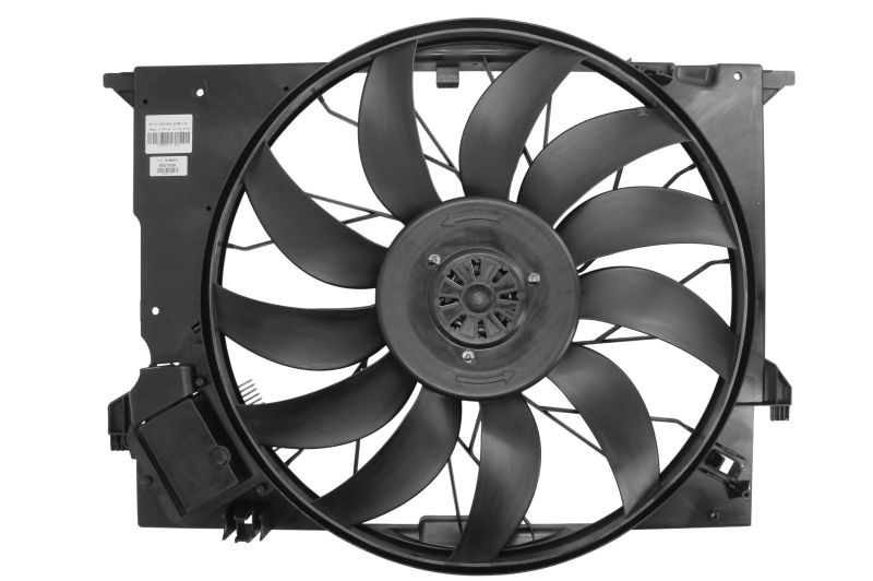 GMV radiator electroventilator Mercedes Clasa CL (C216), 2006-2014, CL500/550 BlueEfficiency, motor 4.7 V8 T, benzina, cutie automata, cu AC, 850 W; 530 mm; 4 pini, cu modul,