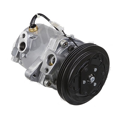 Compresor aer conditionat SMART FORTWO (W451), 2007-2014, motor 0.8 CDI 33/40kw, diesel; 1.0 45/52kw, 1.0 T 62kw, benzina, rola curea 110 mm, 3 caneluri, tip Seiko Seiki: SS96
