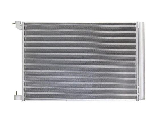 Condensator climatizare Mercedes Clasa C (W205), 12.2013-, motor 1.6 T, 95 kw benzina, cutie automata, C160; C (W205, S205);, full aluminiu brazat, 675(640)x455(440)x12 mm, cu uscator si filtru integrat