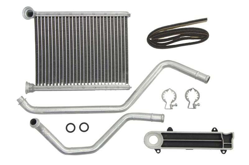 Radiator Incalzire Mercedes Clasa M/GLE (W166), 04.2015-06.2018, benzina, diesel, cu conducte, aluminiu brazat/aluminiu, 200x147x26 mm, SRLine