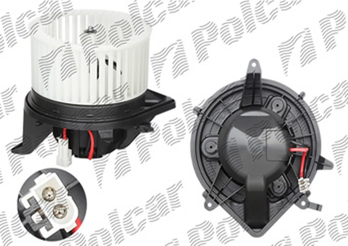 Ventilator habitaclu MINI MINI R55/R56/R57, 2007-2015 Cooper/Cooper D/S/S JCW/SD; One, One D, motor 1.4 d, 1.6 D, 2.0 sd, diesel, 1.4, 1.6/1.6 T, benzina, cu AC, Control automatic AC, cu 2 pini, diametru 150 mm,