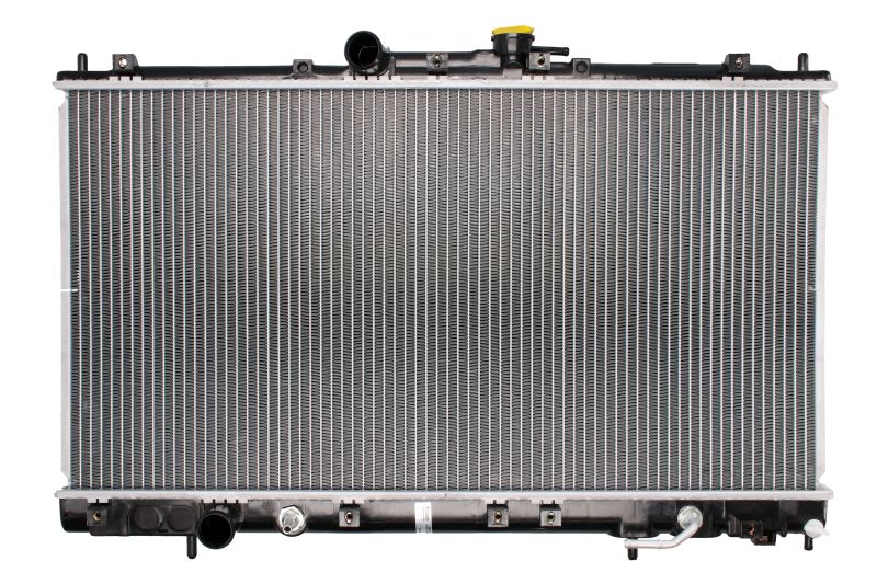 Radiator racire Mitsubishi Galant, 10.1996-07.2001, motor 2.0, 100 kw, 2.4, 110 kw; 2.5 V6, 120 kw, benzina, cutie automata, cu/fara AC, 710x375x34 mm, aluminiu/plastic,