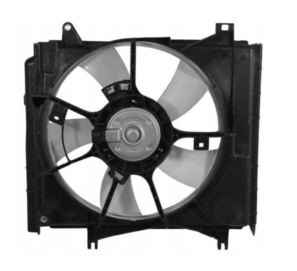 GMV radiator electroventilator Mitsubishi Space Star, 2014-, motor 1.2, benzina, cutie manuala, 350 mm; 4 pini, 350 mm; 4 pini,