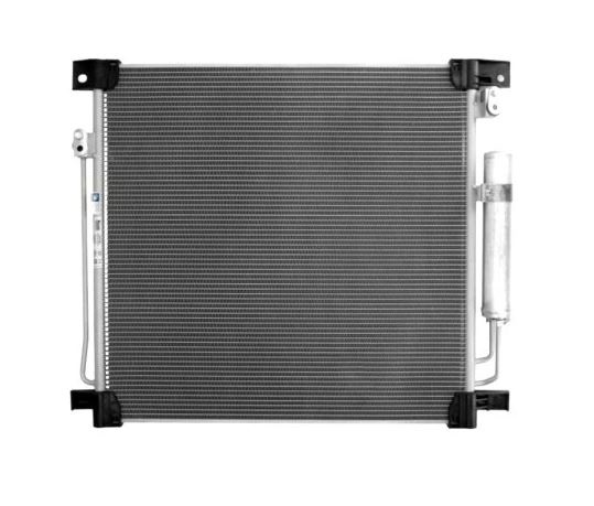 Condensator climatizare Fiat Fullback, 01.2016-, motor 2.4 D, 110 kw/113kw/133kw diesel, full aluminiu brazat, 535(500)x500x12 mm, cu uscator filtrat