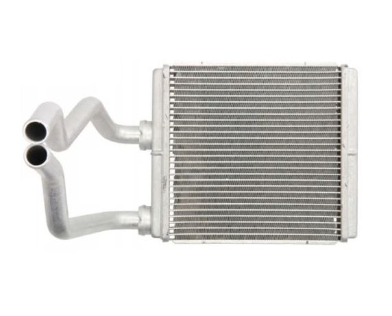 Radiator Incalzire Opel Agila, 04.2008-10.2012, Suzuki Splash (EX), 01.2008-, motor 1.0, 1.2; benzina, 1.3 DDiS, diesel, cu conducte, aluminiu brazat/aluminiu, 158x154x26 mm,