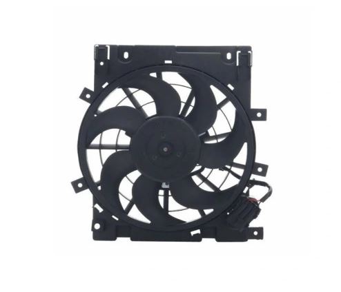 GMV radiator electroventilator Opel Astra H OPC, 2004-2014, Zafira OPC B (T98), 2005-2011, motor 2.0 T, benzina, cu AC, 200 W; 315 mm, cu pre-rezistor,