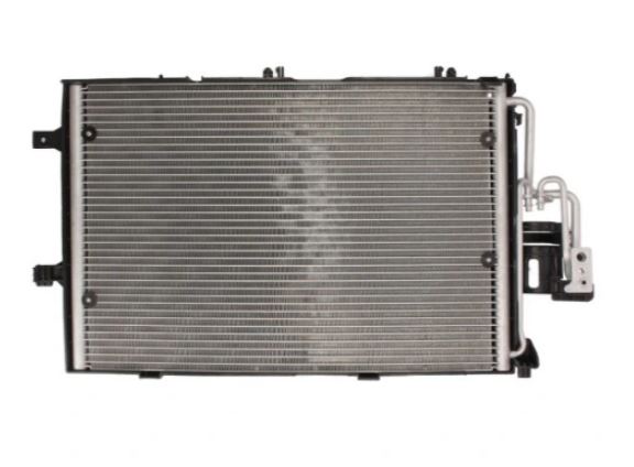 Condensator climatizare Opel Combo C, 10.2001-07.2003, Corsa C, 09.2000-06.2003, motor 1.6, 62 kw/64kw benzina, cutie manuala, full aluminiu brazat, 595(545)x385x16 mm, cu uscator filtrat