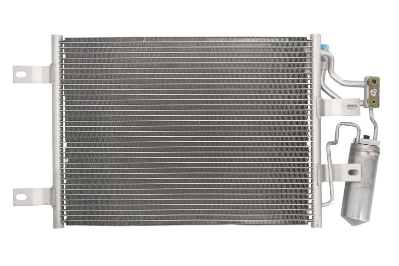 Condensator climatizare Opel Meriva, 09.2003-05.2010, motor 1.3 CDTI, 51 kw/55 kw; 1.7 CDTI, 74 kw/92 kw diesel, cutie manuala, full aluminiu brazat, 540(500)x365(350)x16 mm, cu uscator filtrat