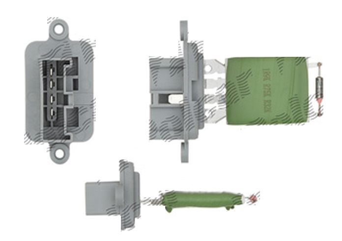 Rezistor ventilator habitaclu Opel Meriva, 2003-2010, motor 1.3 CDTI; 1.7 CDTI/DTI diesel, 1.4; 1.6; 1.8 benzina, Meriva OPC 2003-2010, 1.6 T benzina, cu/fara AC,