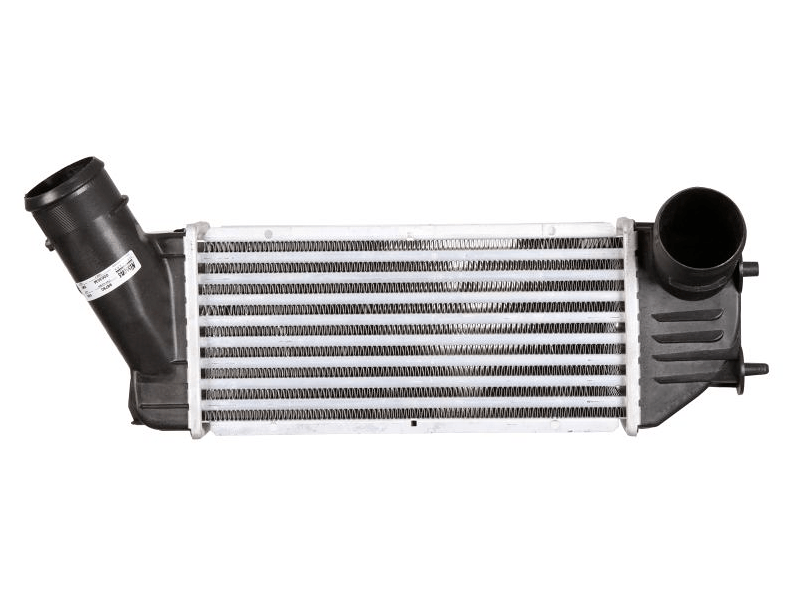 Intercooler Citroen Berlingo, 12.2002-2008, motor 2.0 HDI 66kw, C4, 04.2007-07.2008, motor 2.0 HDI 81kw, diesel, cu/fara AC, aluminiu brazat/plastic, 300x130x65 mm,