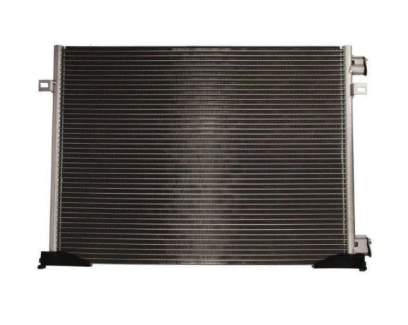 Condensator climatizare Nissan Primastar, 08.2001-08.2006, motor 1.9 dci, 60 kw/74 kw diesel, 2.0, 88 kw benzina, cutie manuala, full aluminiu brazat, 610(570)x440x16 mm, fara filtru uscator