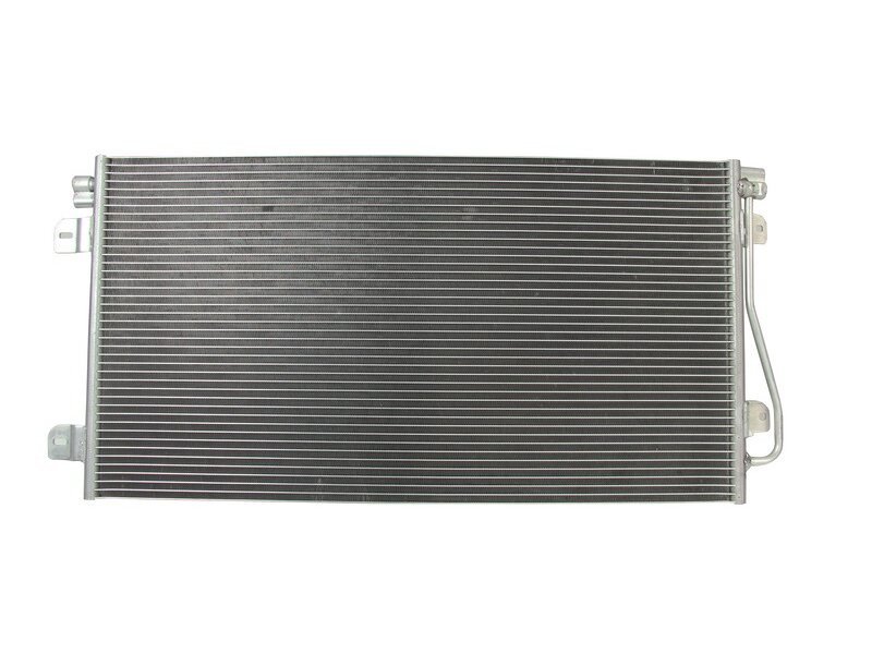 Condensator climatizare Opel Movano, 01.2004-10.2006, motor 1.9 dTi, 60 kw; 2.2 DTI, 66 kw; 2.5 DTI, 84 kw diesel, cutie manuala, full aluminiu brazat, 730(680)x380x16 mm, fara filtru uscator