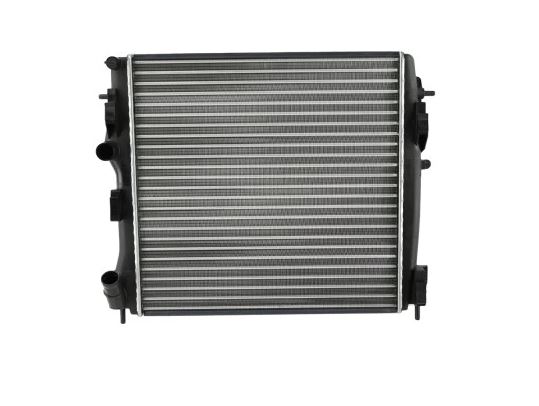 Radiator racire Nissan Kubistar, 07.2003-08.2005, motor 1.2, 55 kw, benzina; 1.5 dci, 60 kw, diesel, cutie manuala, cu AC, 461x470x23 mm, aluminiu/plastic,