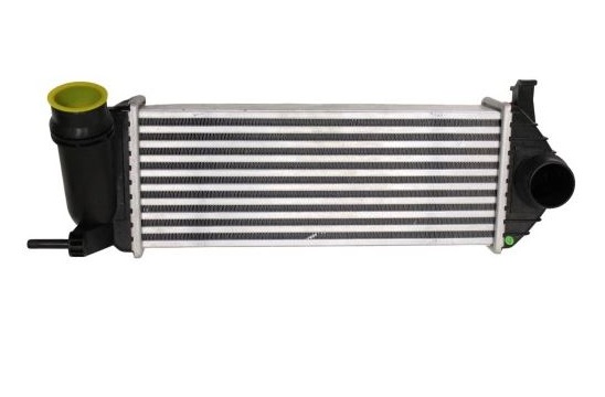 Intercooler Mercedes Citan (W415), 11.2012-, motor 108/109/111CDI 1.5 CDI 55/66/80kw, diesel, 1.2 T 84kw, benzina, cu/fara AC, aluminiu brazat/plastic, 375x144x64 mm, SRLine,