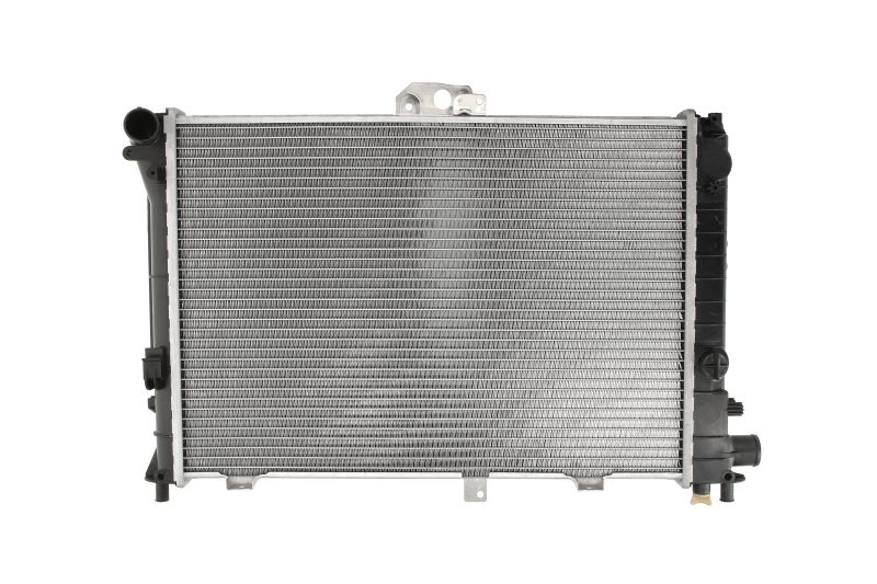 Radiator racire Saab 9000, 09.1984-09.1993, motor 2.0 T, 136 kw; 2.3 T, 125/143/147/165 kw, benzina, cutie manuala, cu AC, 550x388x32 mm, aluminiu brazat/plastic,