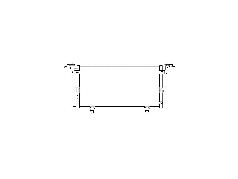 Condensator climatizare Subaru Legacy, 09.2009-12.2014, motor 2.0, 110 kw benzina, cutie manuala/CVT, full aluminiu brazat, 650(610)x315(295)x16 mm, cu uscator si filtru integrat