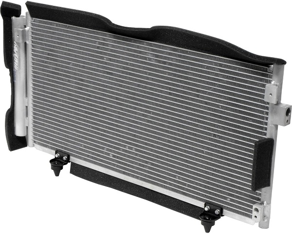 Condensator climatizare Subaru Levorg; Levorg V10, 09.2015-, motor 1.6 T, 125 kw benzina, cutie CVT, full aluminiu brazat, 660 (615)x310 (300)x16 mm, cu uscator si filtru integrat