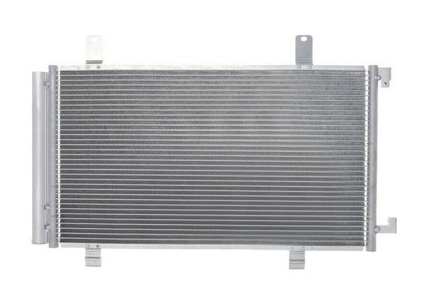 Condensator climatizare Fiat Sedici, 06.2006-10.2014, motor 1.6, 79 kw/88 kw benzina, 1.9 JTD, 88 kw diesel, cutie manuala, full aluminiu brazat, 630(580)x355(340)x16 mm, cu uscator si filtru integrat