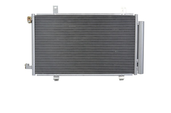 Condensator climatizare Fiat Sedici, 06.2006-10.2014, motor 1.6, 79 kw/88 kw benzina, 1.9 JTD, 88 kw diesel, cutie manuala, full aluminiu brazat, 625(580)x360(340)x16 mm, cu uscator si filtru integrat