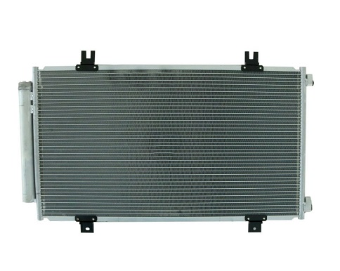 Condensator climatizare Suzuki SX4, SX4 S-Cross, 08.2013-10.2016, motor 1.6, 88 kw benzina, cutie manuala/CVT, full aluminiu brazat, 690 (650)x390 (367)x12 mm, cu uscator si filtru integrat