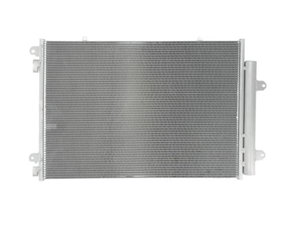 Condensator climatizare Suzuki SX4, Sx4 S-Cross (JY), 08.2013-, motor 1.6 DDiS, 88 kw diesel, cutie manuala, full aluminiu brazat, 608 (576)x405x12 mm, cu uscator si filtru integrat