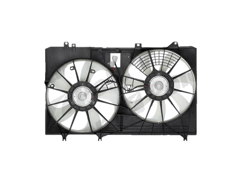 GMV radiator electroventilator Lexus RX, 2009-2015, RX270, motor 2.7, benzina, 377/377 mm,