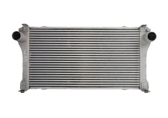 Intercooler Toyota Auris, 03.2007-09.2012, motor 2.2 D-4D 130kw, diesel, cutie manuala, cu/fara AC, aluminiu brazat, 690x365x26 mm, SRLine, priza conectare Rapida stanga