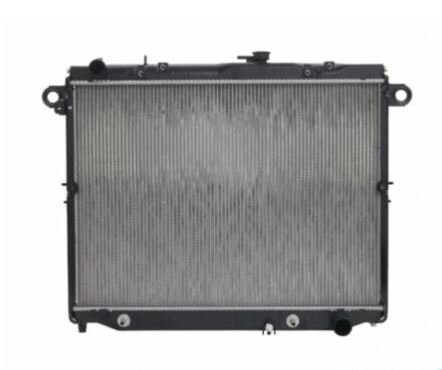 Radiator racire Toyota Land Cruiser 100, 01.1998-2007, motor 4.5 R6, 158 kw, benzina, cutie automata 698x510x32 mm, aluminiu brazat/plastic,