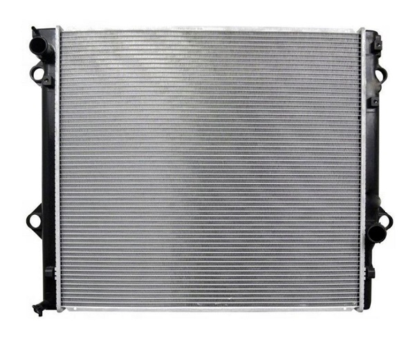 Radiator racire Toyota Land Cruiser 120, 09.2002-02.2010, motor 3.0 TD, 96 kw, diesel, cutie manuala, cu/fara AC, 650x598x16 mm, aluminiu brazat/plastic,