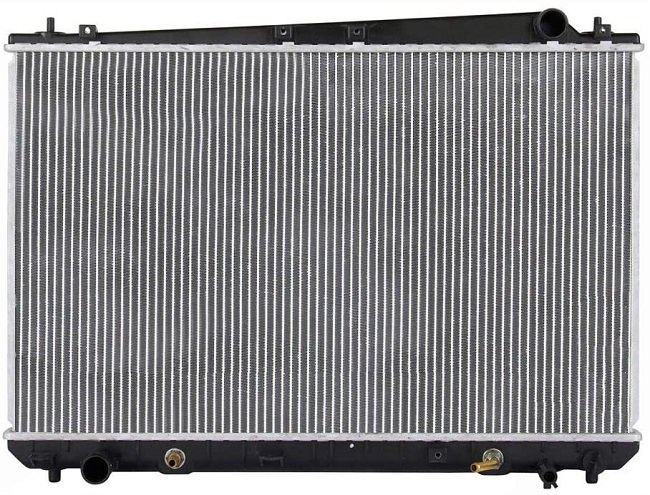 Radiator racire Toyota Sienna, 08.1997-07.2000, motor 3.0 V6, 145 kw, benzina, cutie automata, cu/fara AC, 718x450x26 mm, aluminiu brazat/plastic,