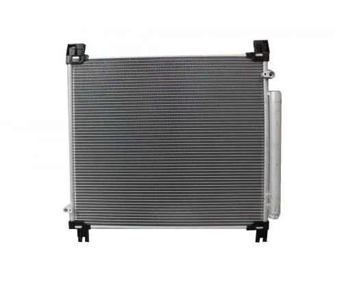 Condensator climatizare Toyota Hilux, 06.2015-, motor 2.4 D, 108 kw/110 kw; 2.8 D, 130 kw diesel, cutie manuala/automata, , 610 (580)x521x12 mm, cu uscator si filtru integrat